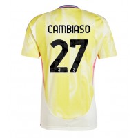 Juventus Andrea Cambiaso #27 Bortedrakt 2024-25 Kortermet